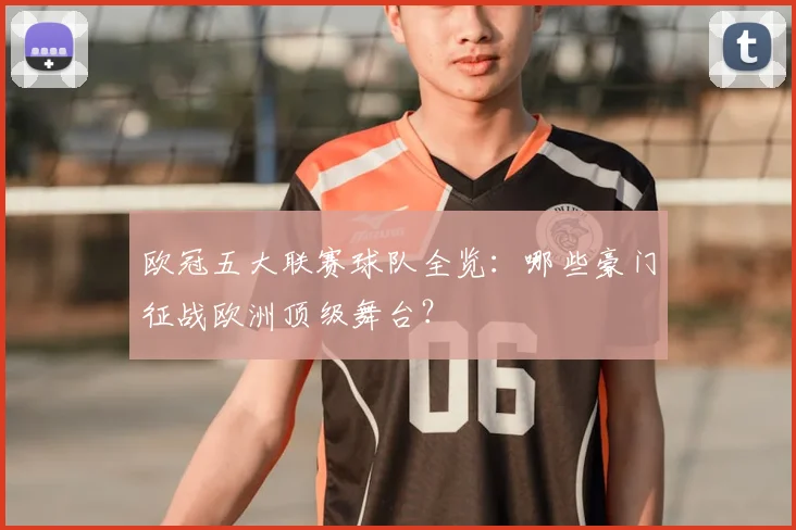 欧冠五大联赛球队全览：哪些豪门征战欧洲顶级舞台？